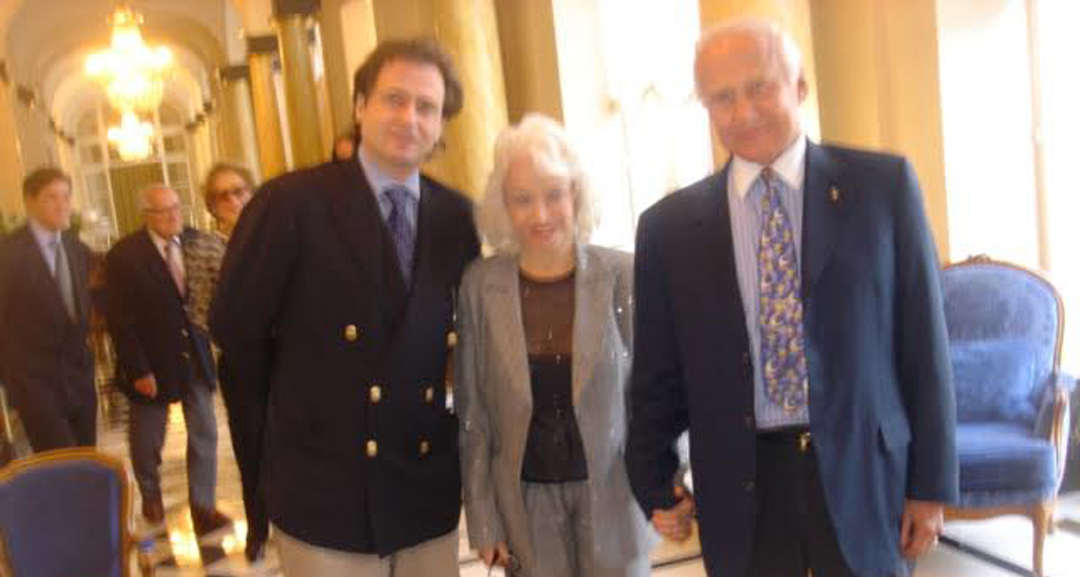 Ben Solms, Lois and Buzz Aldrin