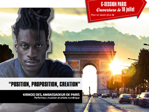 Kirikoo, ambassadeur du G-Shock Pop Up Store à la Cremerie de Paris Kirikouu, ambassadeur G-Shock Pop Up Store en Europe