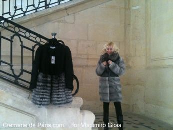 Le Showroom Cremerie de Paris se trouve dans un Monument Historique