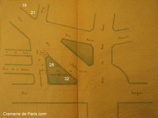 Plan Percement rue des Halles