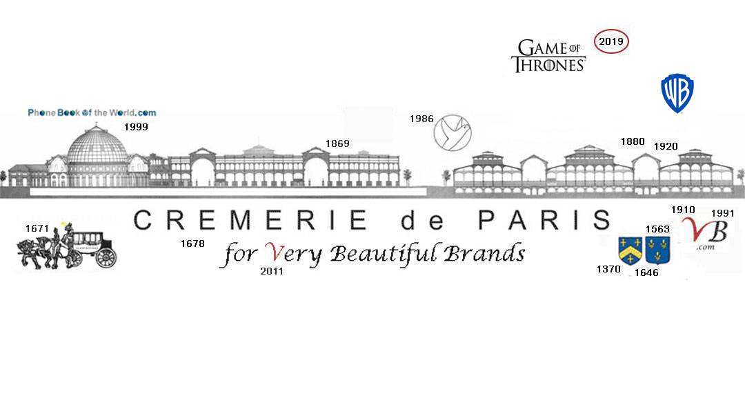 Logo Game of Thrones / Cremerie de Paris