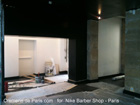 Preparing the Nike Barber Shop Paris