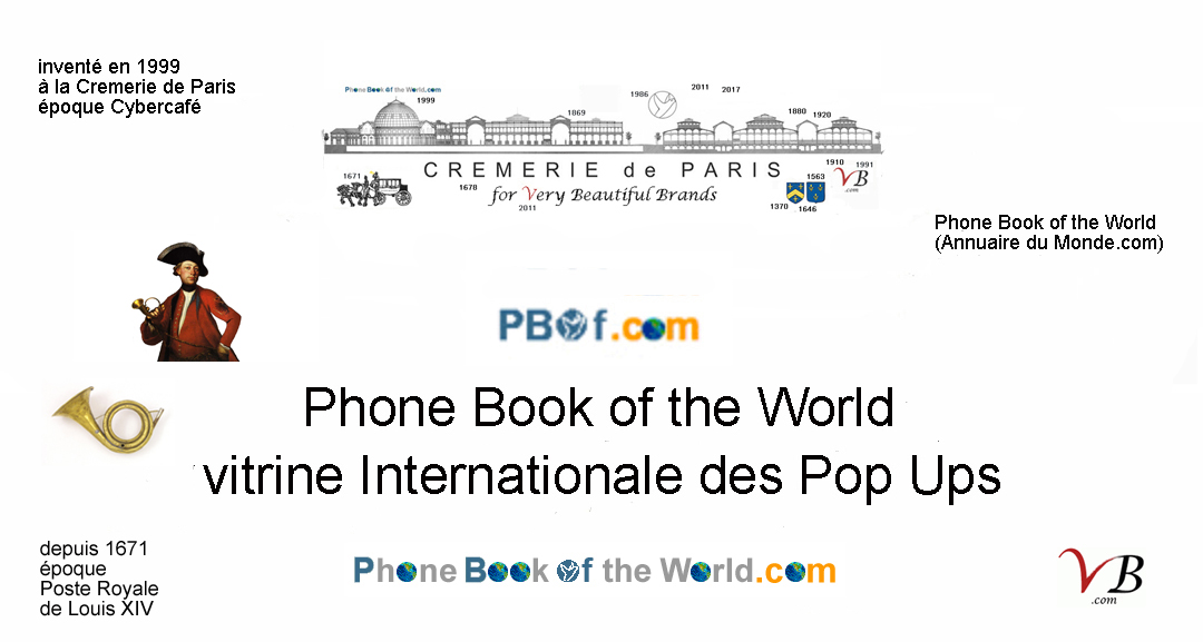 Phone Book of the World, une vitrine des Cremerie de Paris