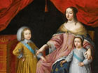La Regente Anne d´Autriche et ses deux fils