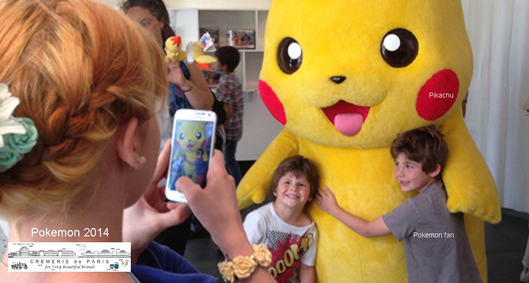 jeunes Pokemon fans