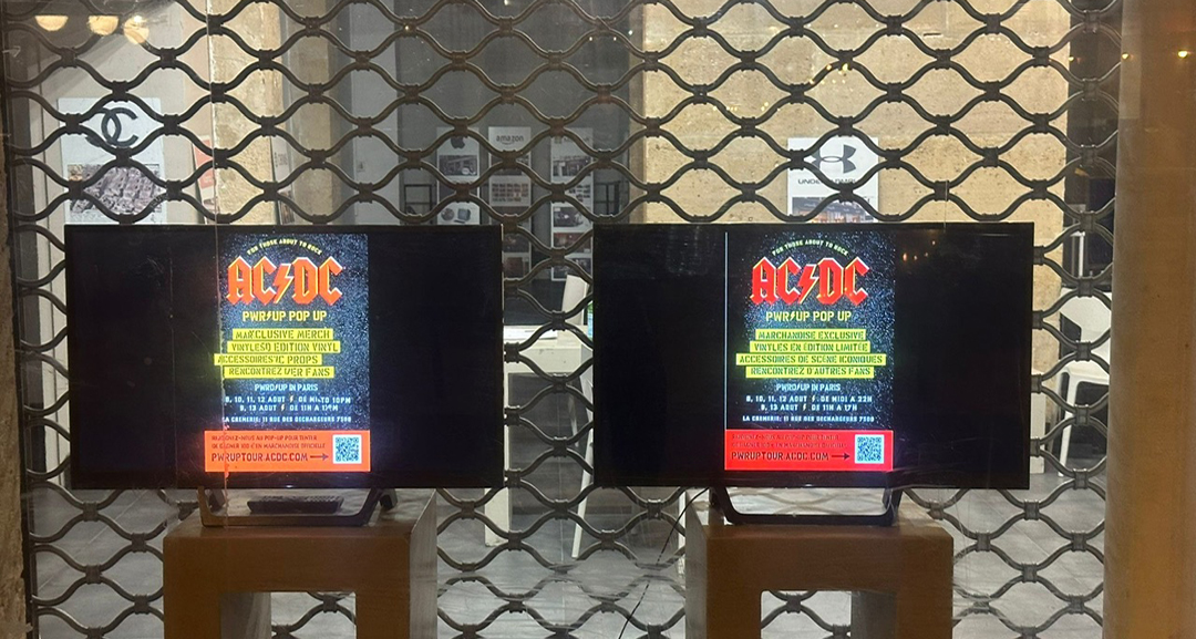 vitrines AC / DC