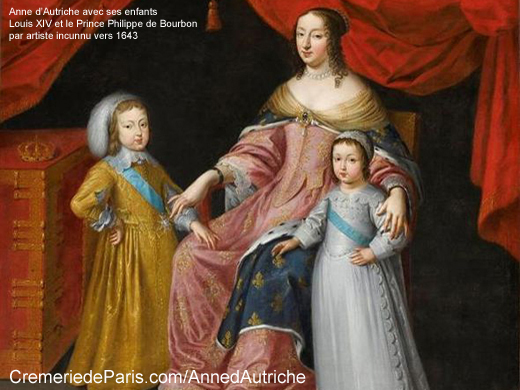 Anne d'Autriche et ses enfants