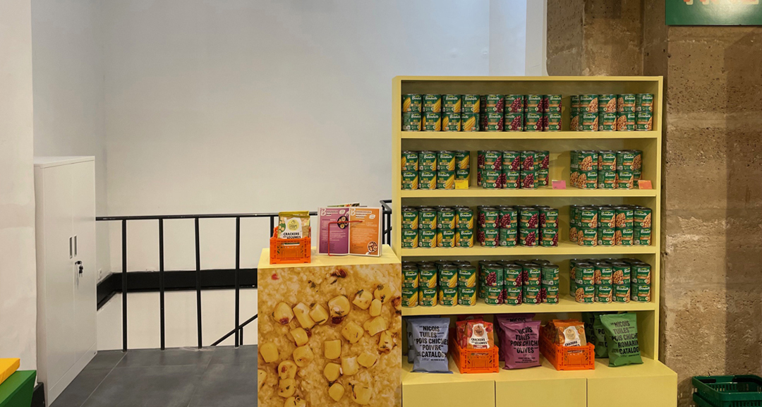 Presentoir Bonduelle