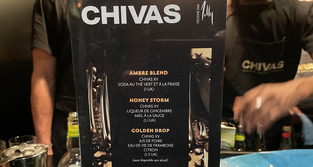 Chivas cocktails