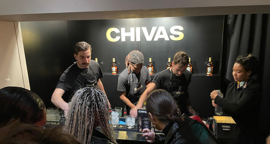 Chivas Whisky Bar at the Pop Up Store
