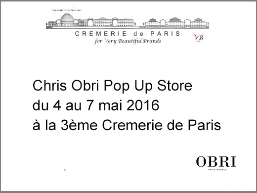 Chris Obri Pop Up Store