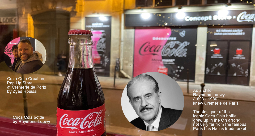 Cremerie de Paris and the Coca Cola Bottle