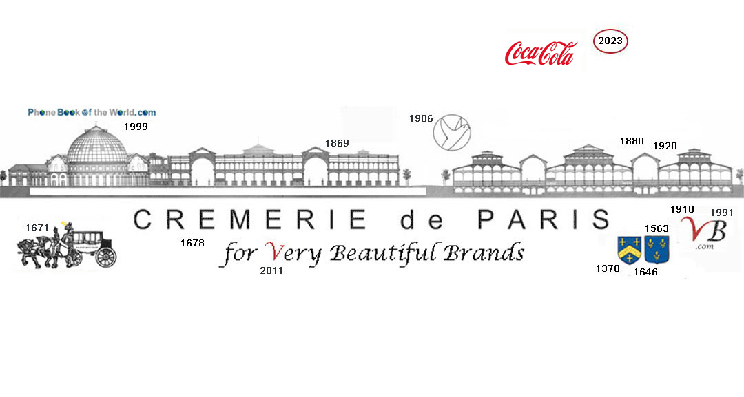 Coca Cola & Cremerie de Paris logo