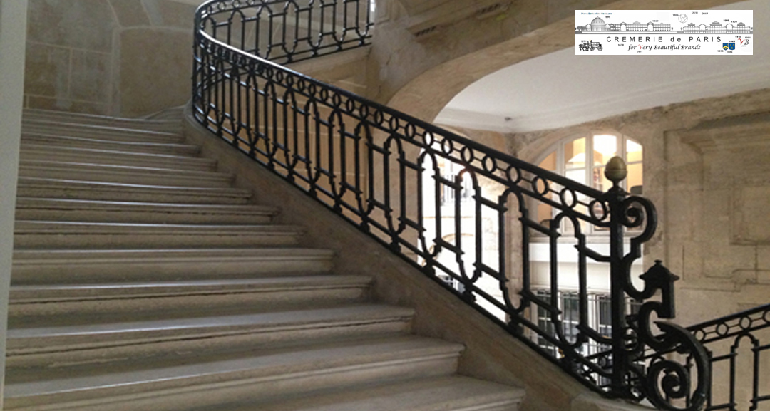escalier d'honneur de la Cremerie de Paris