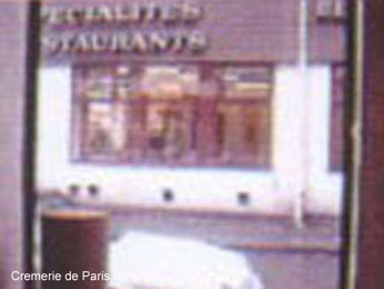 Cremerie Bofhalles, situe en face de la Cremerie de Paris