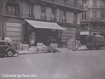 Rue des Halles en 1930