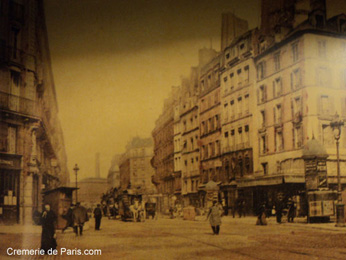 Rue des Halles en 1900