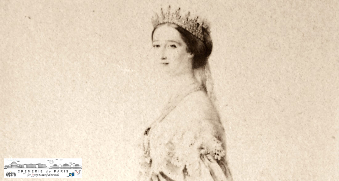 photo de l'impératrice Eugénie avec sa tiara
