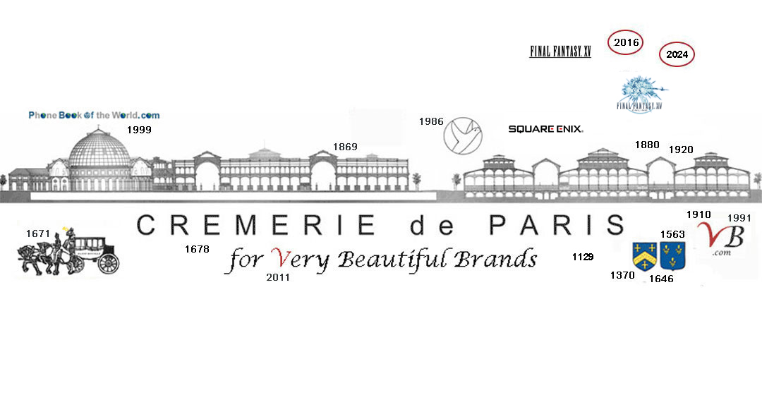 Final Fantasy & Cremerie de Paris logo