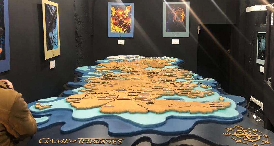La carte WESTEROS de Game of Thrones et les lieux évoqués dans la Saison 8