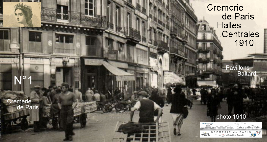 Cremerie de Paris en 1910