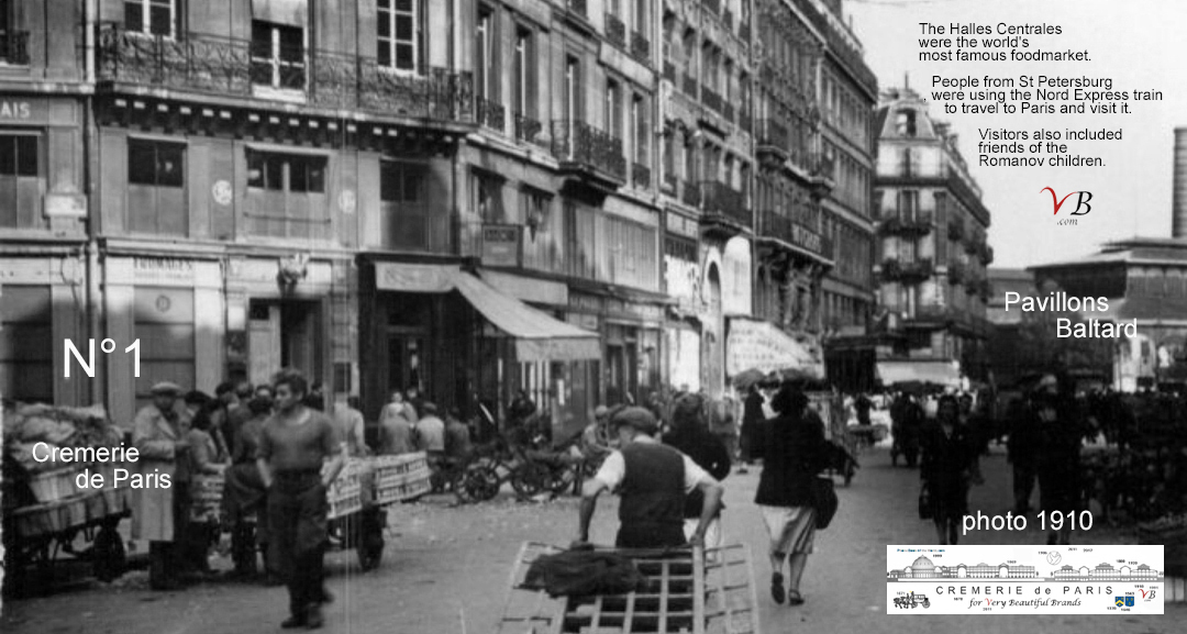 Cremerie de Paris en 1910