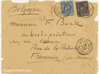 Lettre de Vincent van Gogh à Eugène Boch