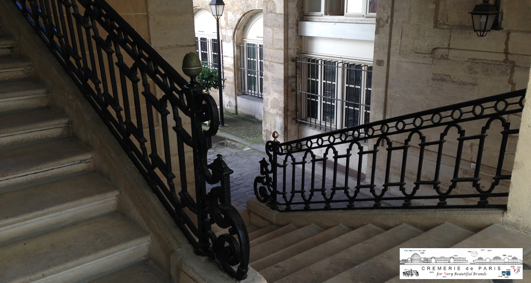 escalier d'honneur Cremerie de Paris