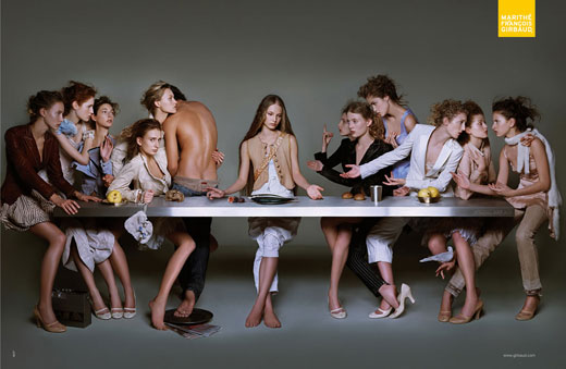 The Last Supper by Marithe Francois Girbaud