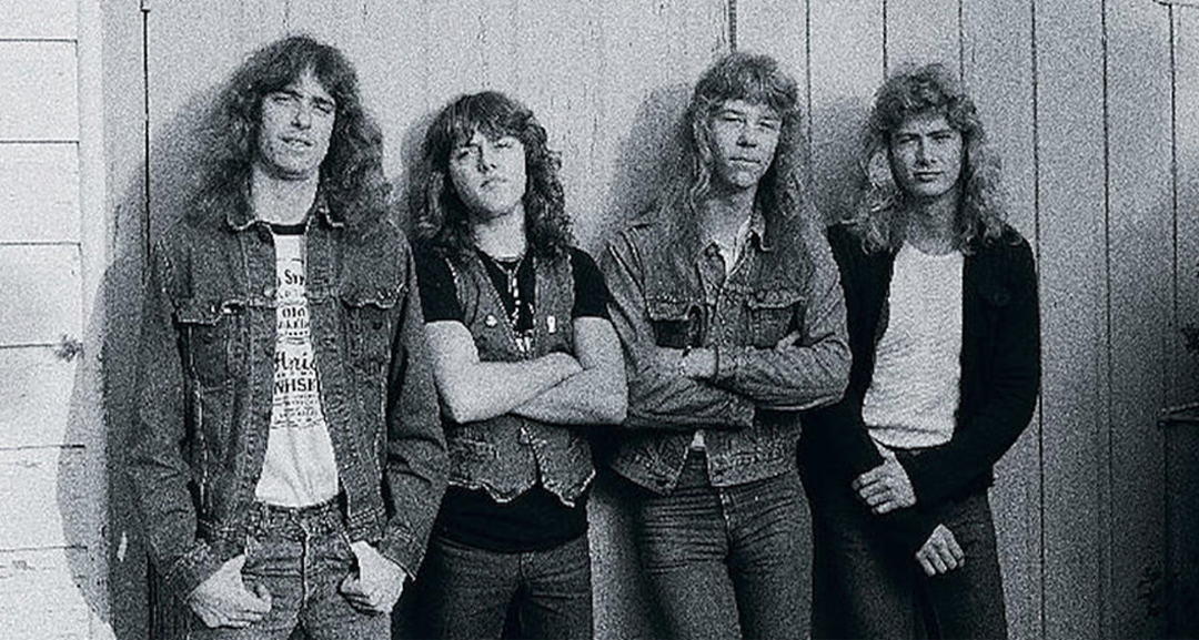le groupe Metallica en 1981