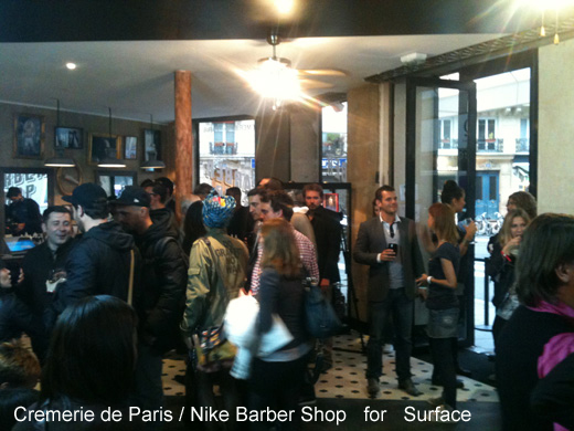 Surface Football Party au Nike Barber Shop