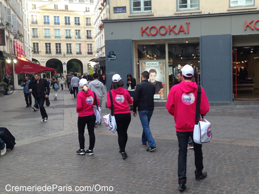 Omo Flyer team aux Halles