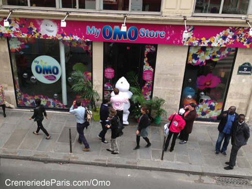 Omo Pop Up Store aux Halles