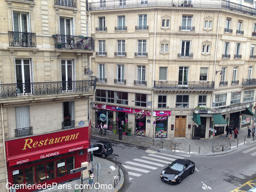 Gladines, Cremerie de Paris en look Omo et Bistro des Halles