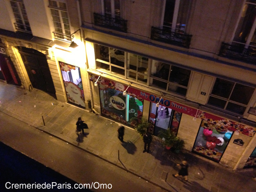 Cremerie de Paris at night