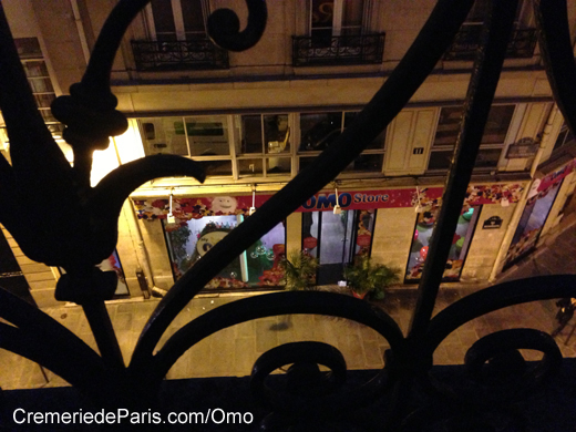 vue sur la Boutique Omo Paris