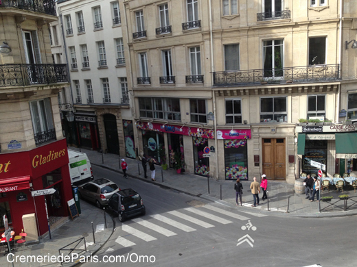 vue aerienne sur le Omo Pop Up Store