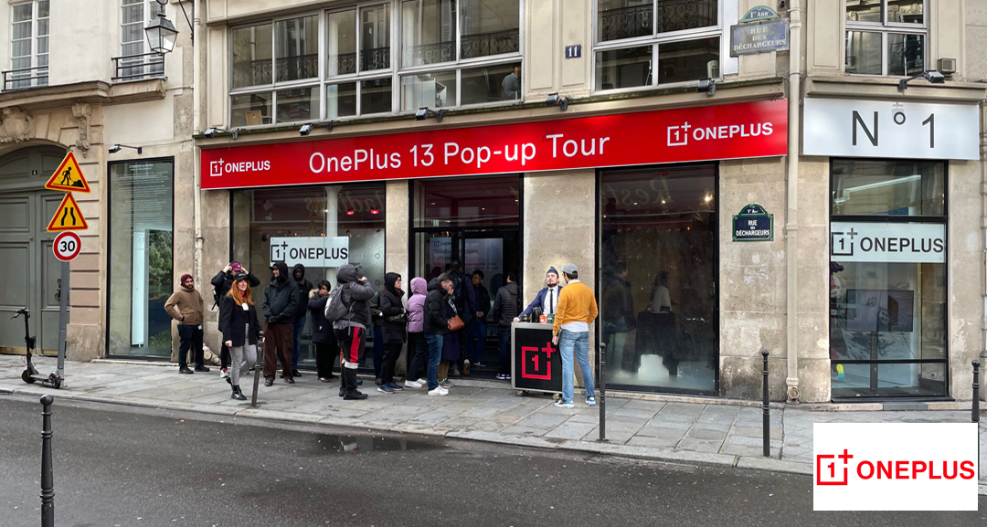 One Plus Euro Pop Up Tour