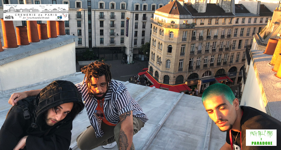 sur les toits de Paris