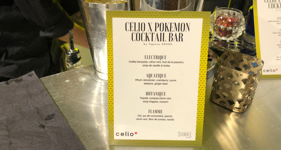 Pokemon by Celio cocktail