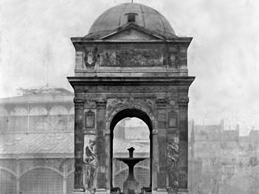 fontaine des Innocents en 1847