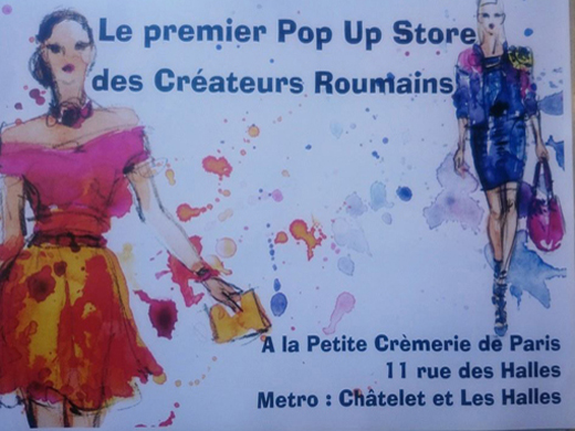 premier Pop Up Store des Createurs Roumains
