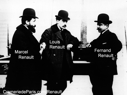 Marcel Renault, Louis Renault, Fernand Renault