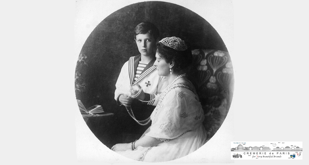 Alexei Romanov avec sa mère