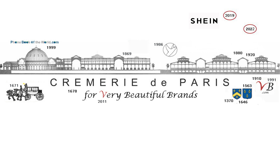 Logo Shein / Cremerie de Paris