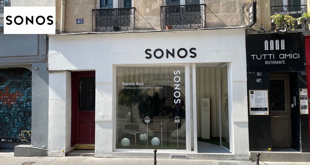 Sonos Pop Up Store à la Cremerie de Paris N°9