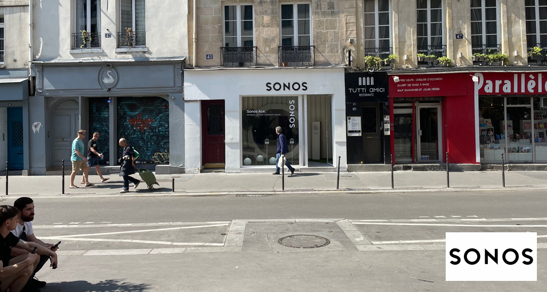 Sonos Electronics Pop Up Store