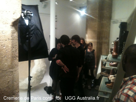 Studio Photo UGG Australia dans la Cremerie de Paris