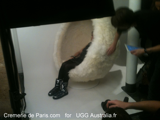 Studio Photo UGG Australia dans la Cremerie de Paris