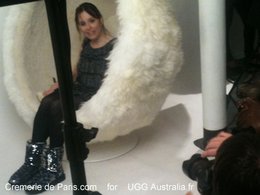 Studio Photo UGG Australia dans la Cremerie de Paris